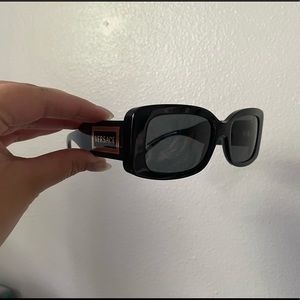 Versace Rectangular Sunglasses